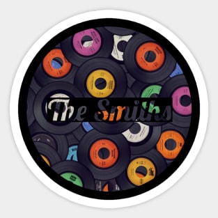 The Smiths / Vinyl Records Style Sticker